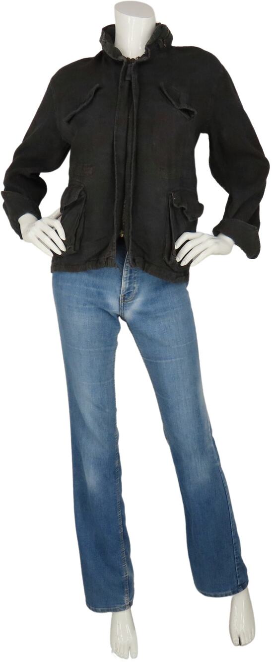 Isabel Marant Etoile Tie Dye Style linen Hooded Hoodie Jacket S